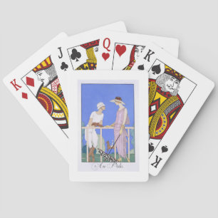 Jeu De Cartes À Polo, 1920-29 (tirage pochoir)