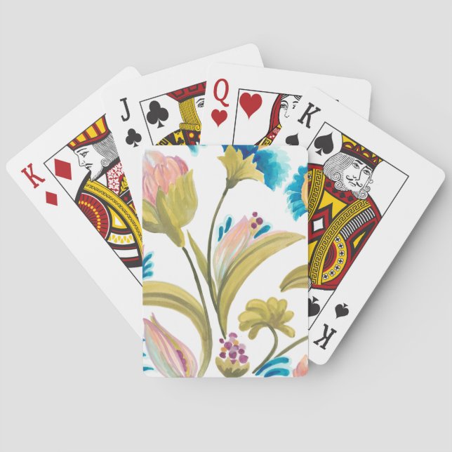 Jeu De Cartes Abbey Floral Tiles (dos)