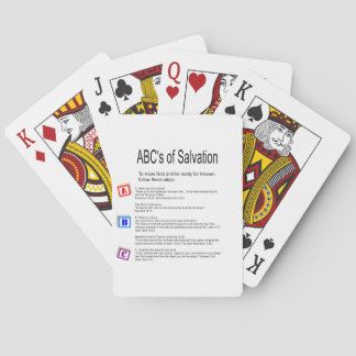 Jeu De Cartes ABC du salut