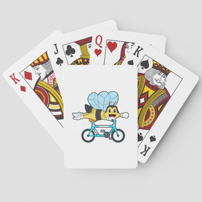 Jeu De Cartes Abeille à vélo (dos)