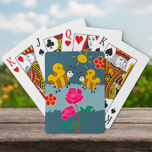 Jeu De Cartes Abeilles Et Fleurs