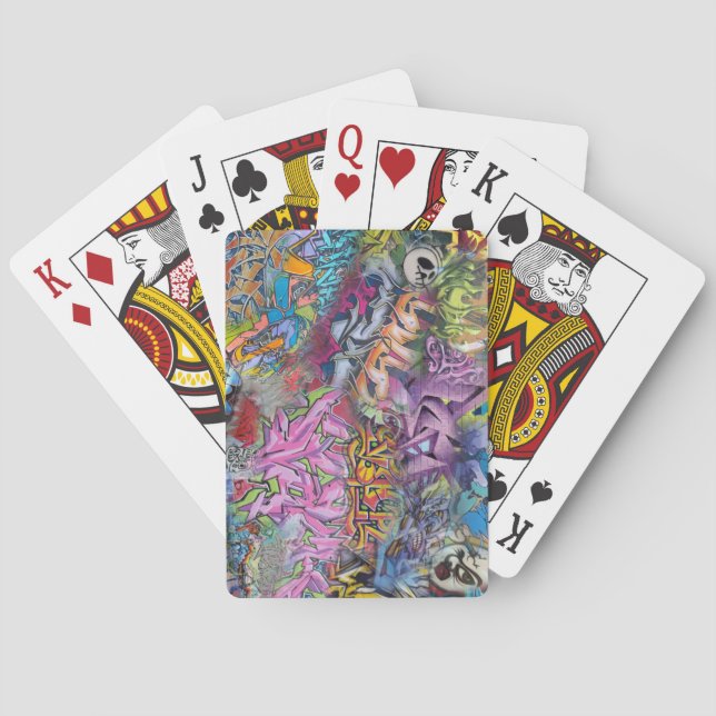 Jeu De Cartes Abrégé sur frais art de rue de graffiti (dos)