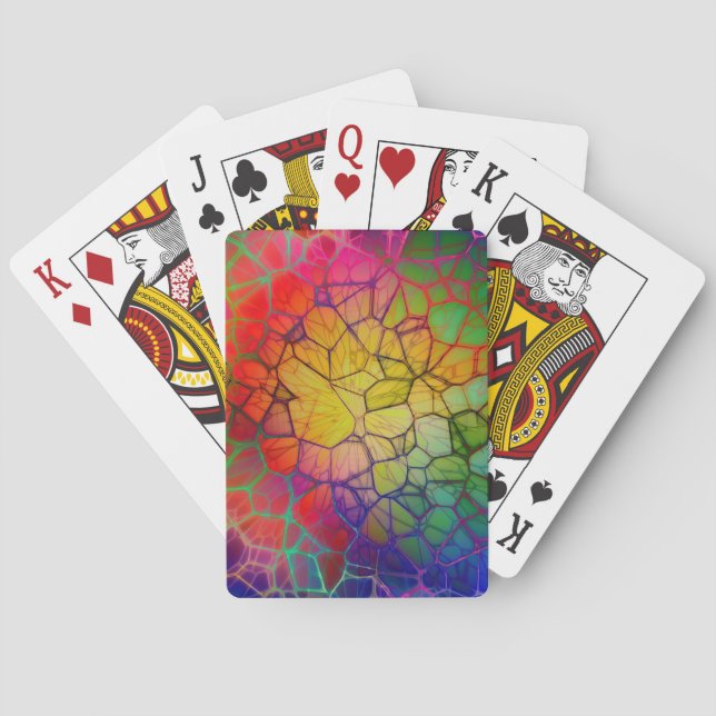 Jeu De Cartes Abstrait (dos)