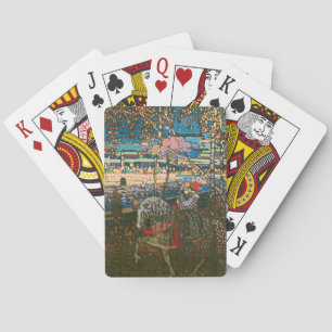 Jeu De Cartes Abstrait Kandinsky équitation Couple coloré