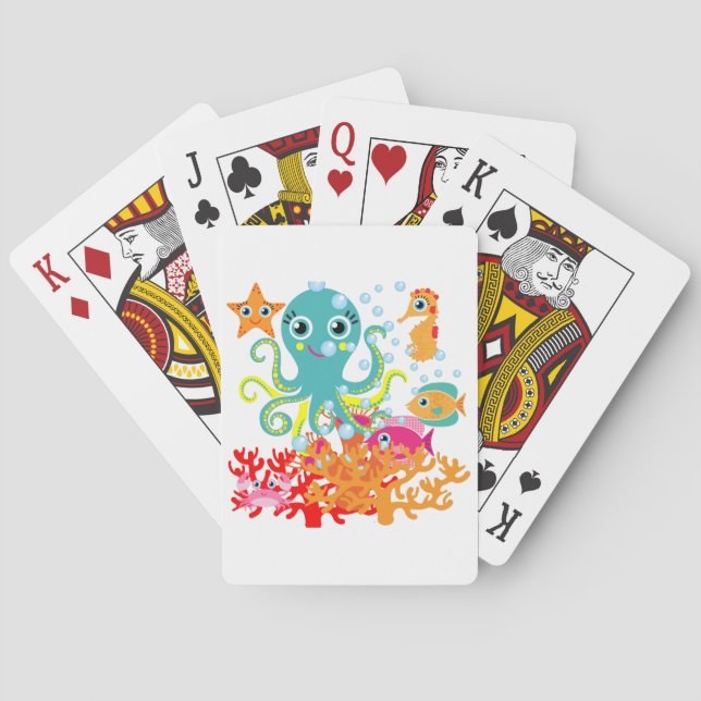 Jeu De Cartes Accueil vers l'océan (dos)