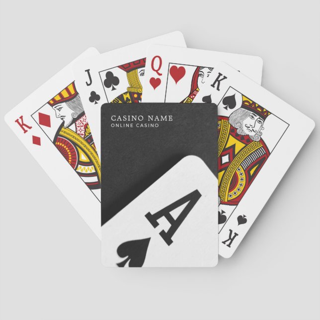 Jeu De Cartes Ace of Spades, Casino en ligne, Industrie du jeu (dos)