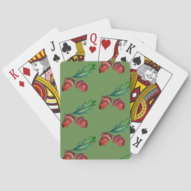 Jeu De Cartes Acorns Classic Playing Cartes (dos)