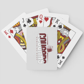 Jeu De Cartes Ada Cougar Band Deck of Cards Grey