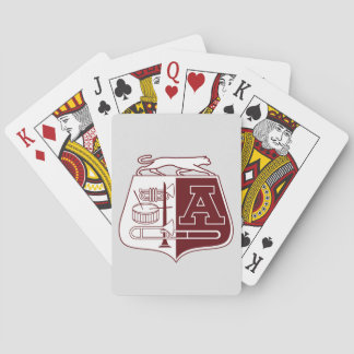 Jeu De Cartes Ada Cougar Band Gris Solid Logo