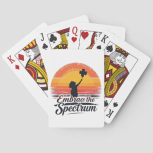 Jeu De Cartes Adoptez la Sensibilisation sur l'autisme du spectr