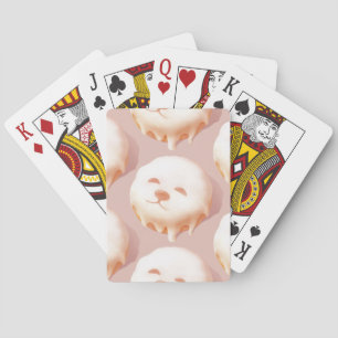Jeu De Cartes Adorable Donut Visage Chien