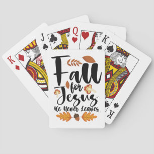 Jeu De Cartes Affaire For Jesus He Never Leaves Thanksgiving Chr