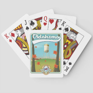 Jeu De Cartes Affiche Oklahoma Travel