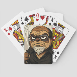 Jeu De Cartes Agitated Sloth 52 Blocks Phil Elmore Playing Cards
