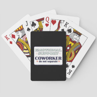 Jeu De Cartes Aide émotionnelle Coworker Travail Bestie Emploi E