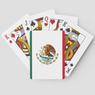 Jeu De Cartes Aigle du drapeau mexicain