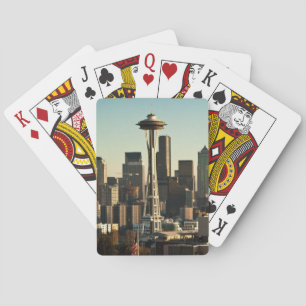 Jeu De Cartes Aiguille spatiale du centre-ville de Seattle