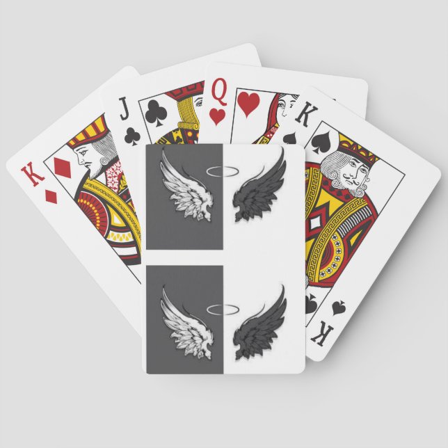 Jeu De Cartes Ailes (dos)
