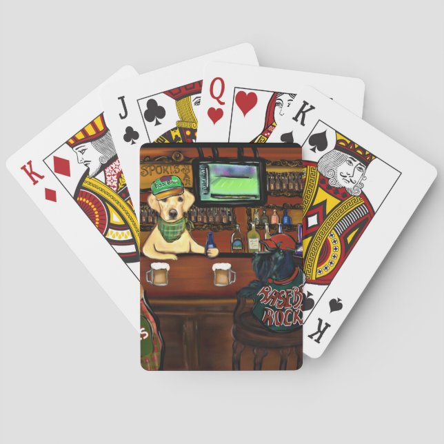 Jeu De Cartes AIREDALE & AMIS Poster (dos)
