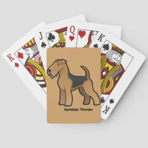 Jeu De Cartes airedale terrier