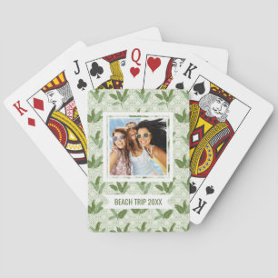 Jeu De Cartes Ajoutez vos palmettes   tropicales nommées