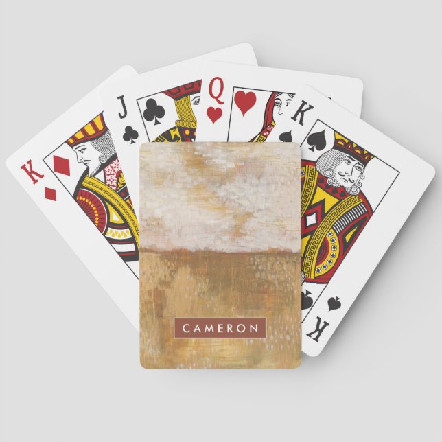 Jeu De Cartes Ajoutez votre copie | ambre nommée d'abrégé sur (dos)