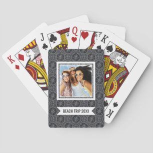 Jeu De Cartes Ajoutez votre motif nommé de boussole de rose de
