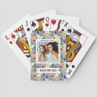 Jeu De Cartes Ajoutez votre nom | Motif de tigre de style indien