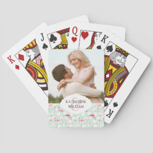 Jeu De Cartes Ajoutez votre oiseau nommé de Flamant rose de