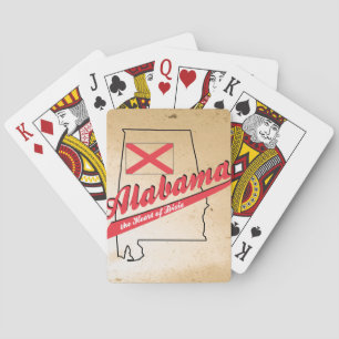 Jeu De Cartes Alabama Cœur de Dixie