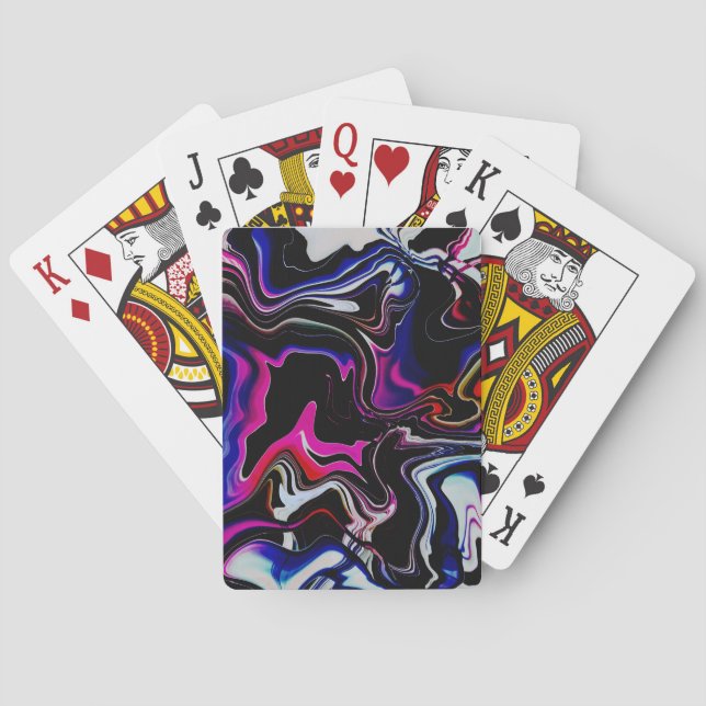 Jeu De Cartes Alcool Art Playing Cartes (dos)