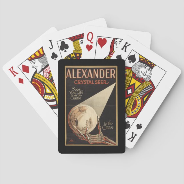 Jeu De Cartes Alexander Magician Crystal Seer (dos)