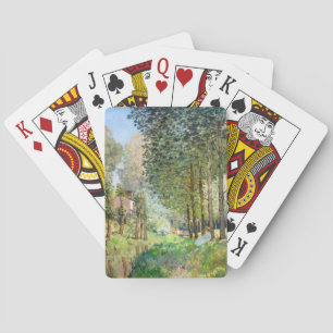 Jeu De Cartes Alfred Sisley - Reposez le long du ruisseau