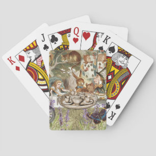 Jeu De Cartes Alice Adventures in Wonderland Mad Tea Party