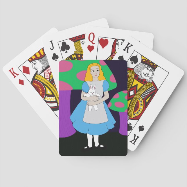 Jeu De Cartes Alice au pays des merveilles (dos)