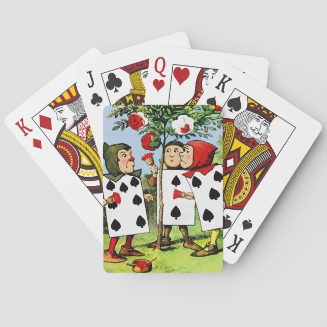 Jeu De Cartes Alice au pays des merveilles Cartes (dos)