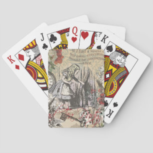 Jeu De Cartes Alice Aventures au Pays des Merveilles Rideau Clas