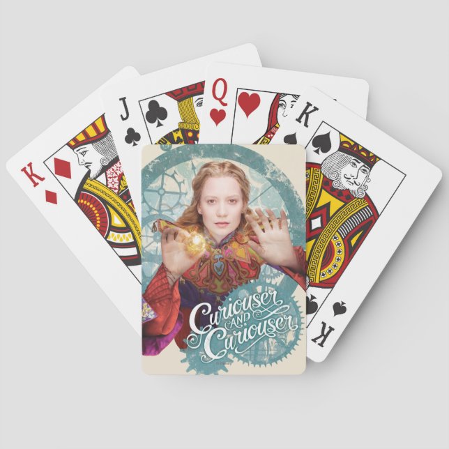 Jeu De Cartes Alice | Curiouser et Curiouser 2 (dos)