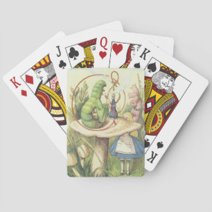 Jeu De Cartes Alice rencontre la Caterpillar