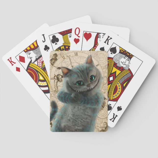 Jeu De Cartes Alice Thru le regard | Cheshire Cat Grin (dos)
