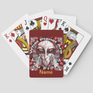 Jeu De Cartes Alien Planet Jouer des cartes