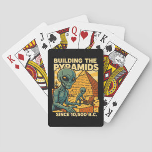 Jeu De Cartes Aliens Construction Pyramides Pyramides Constructi