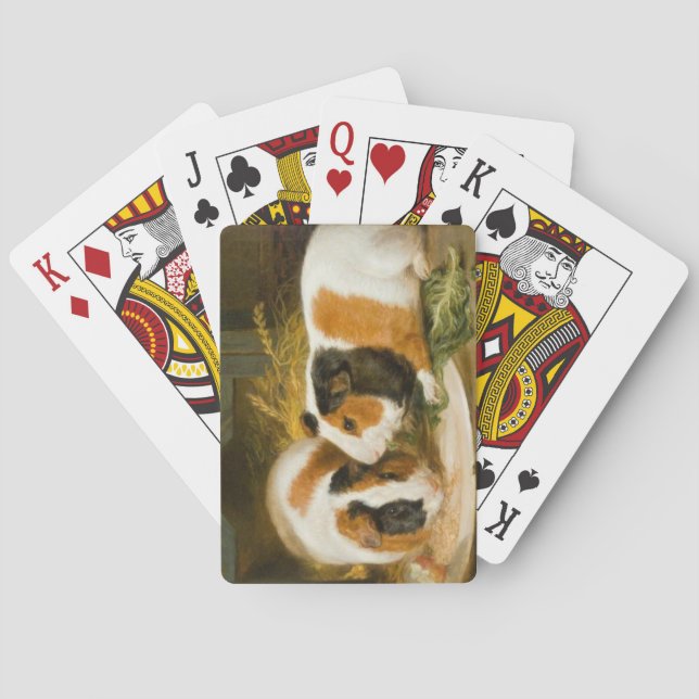 Jeu De Cartes Alimentation de cochons de Guinée animale (par Jam (dos)