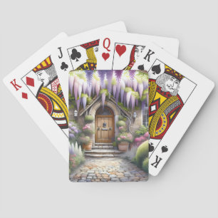 Jeu De Cartes Allée de jardin de cottage fantaisiste
