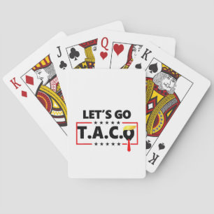 Jeu De Cartes Allez TACO Trump 4 juillet amateurs de Taco