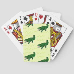 Jeu De Cartes Alligator en jaune