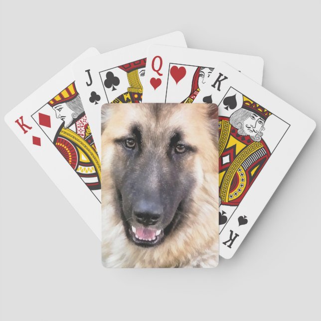 JEU DE CARTES ALMAN SHEPHERD (dos)