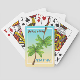 Jeu De Cartes Aloha Friday Palm Trees