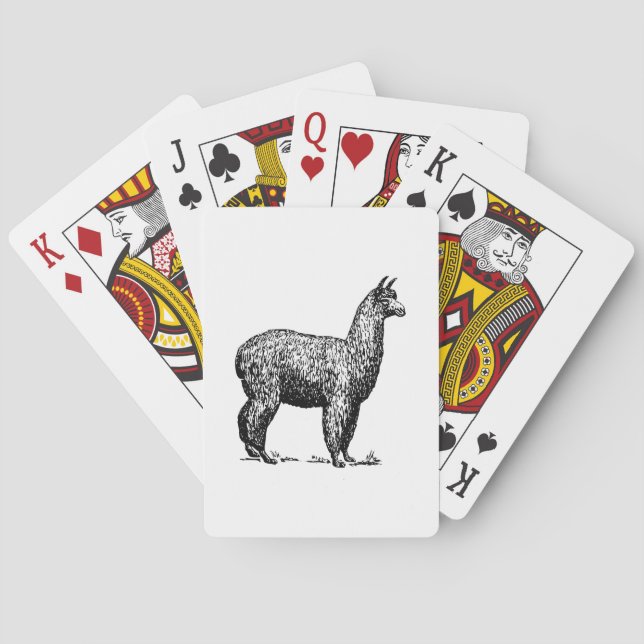 Jeu De Cartes Alpaca (dos)