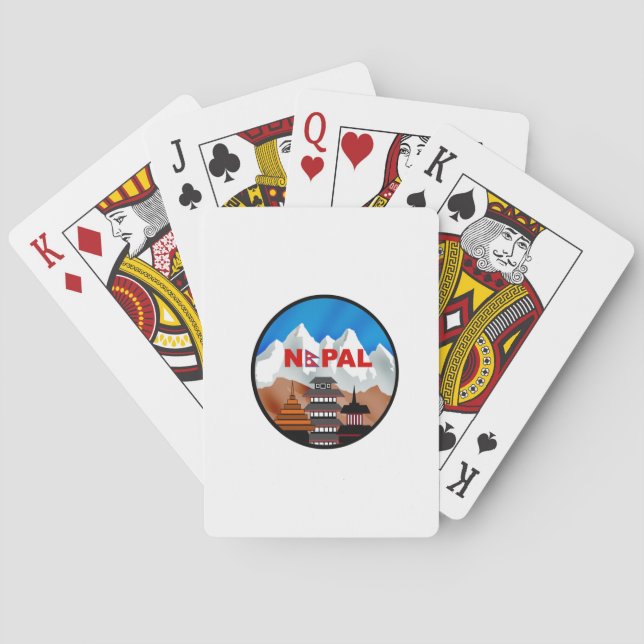 JEU DE CARTES AMAZEMENT DU NÉPAL (dos)